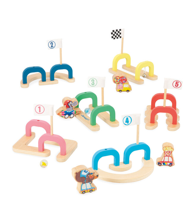 Janod Applepop Knikkerbaan