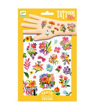 Djeco Tattoo Bloemen