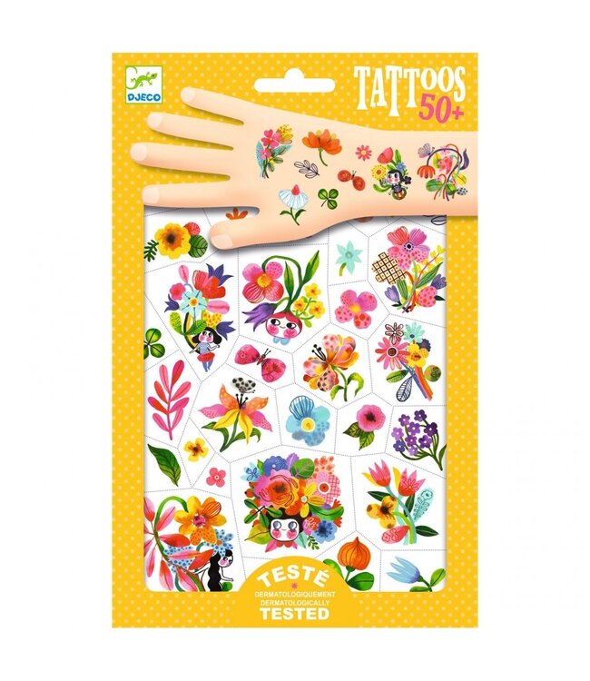 Djeco Tattoo Bloemen