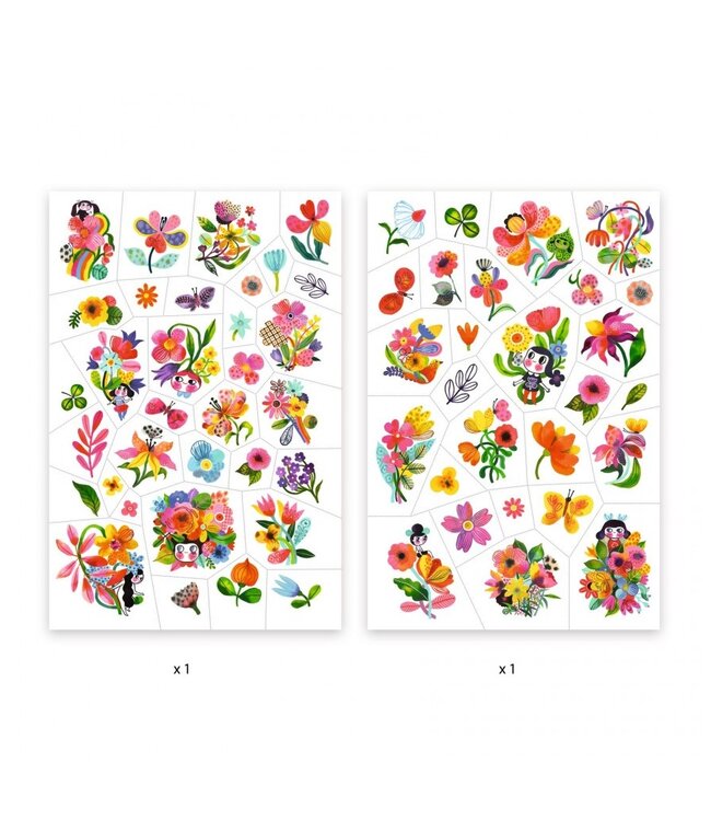 Djeco Tattoo Bloemen