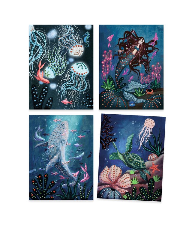 Djeco 3D Schilderen Zeedieren