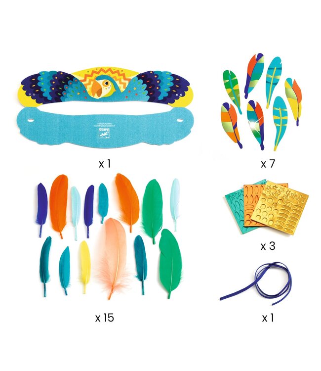 Djeco DIY Hoofdtooi Rio