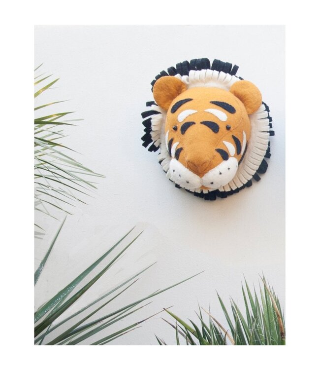 Fiona Walker Dierenkop Tijger - groot