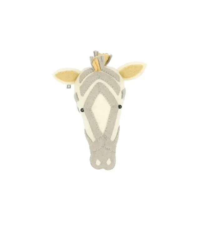 Fiona Walker Dierenkop Noah Zebra - mini
