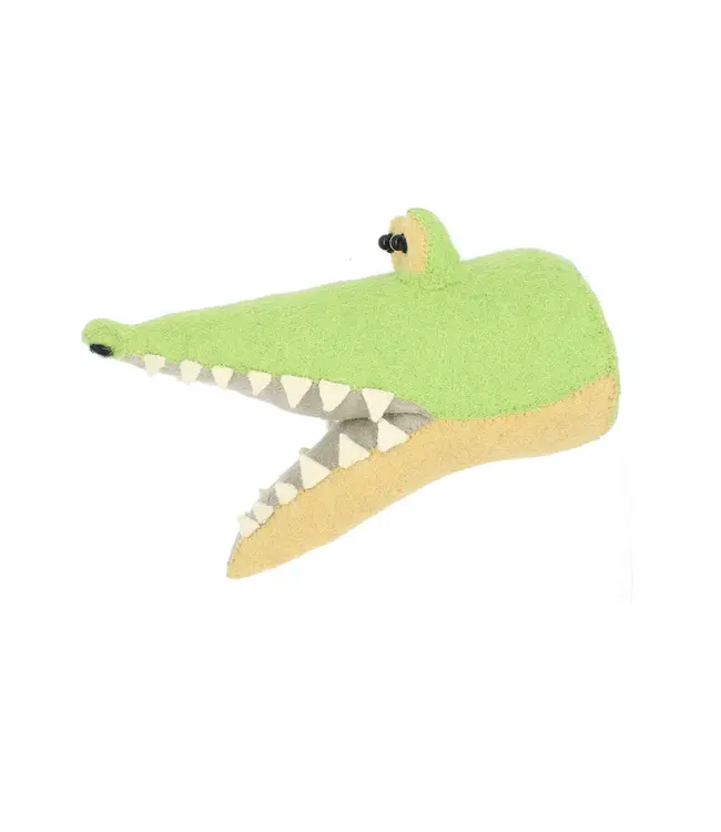 Fiona Walker Dierenkop Noah Krokodil - mini