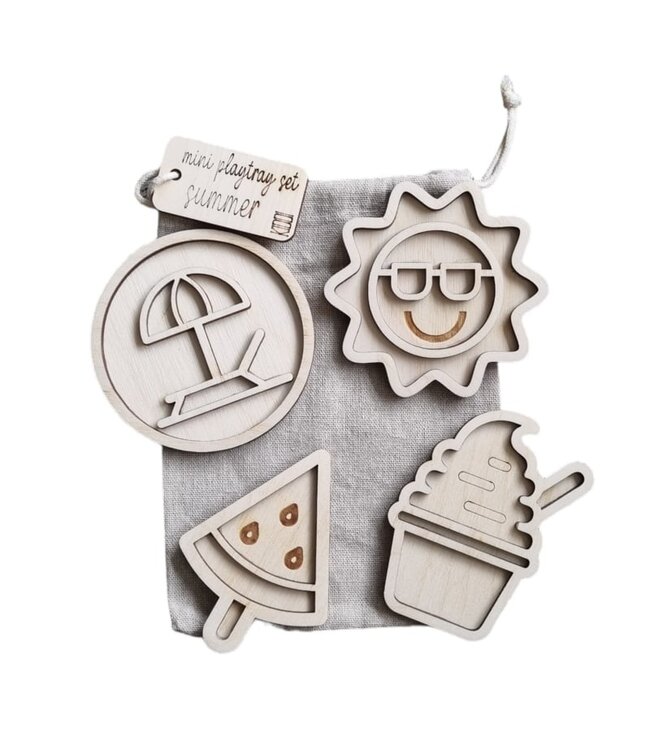 Kiddi Playtray set - Summer