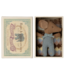 Maileg Sleepy Wakey baby mouse - Blue
