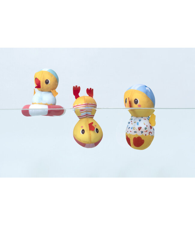 Lilliputiens Badeendjes op zwemles