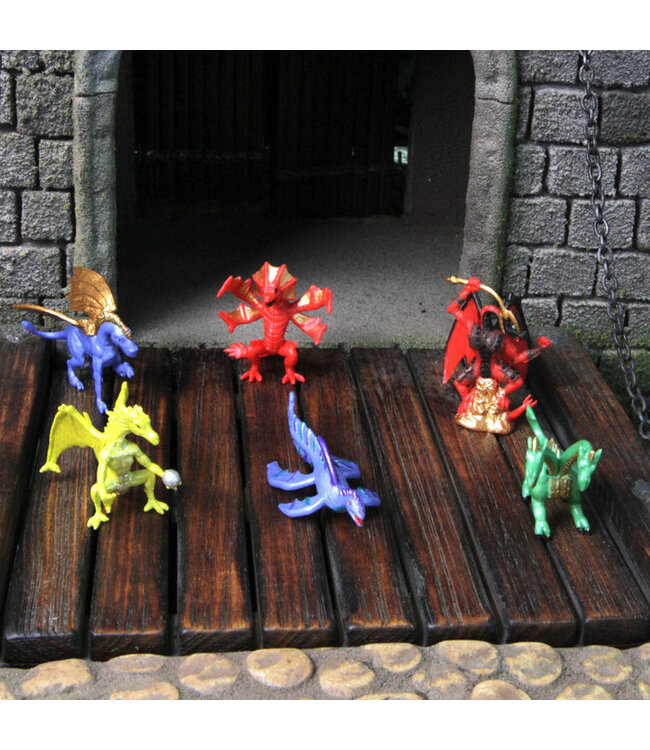Safari Ltd 6 figuren set - Dragon's Lair