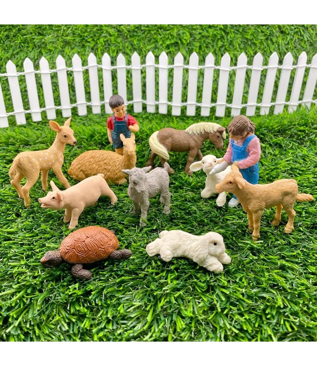 Safari Ltd 9 figuren set - Petting Zoo