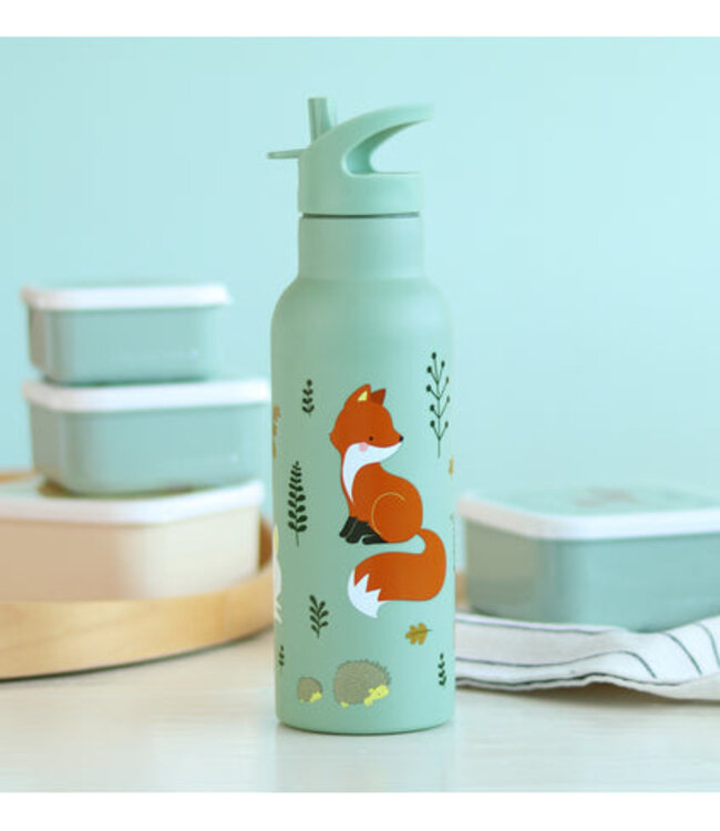 ALLC XL Rvs drinkfles Bosvriendjes