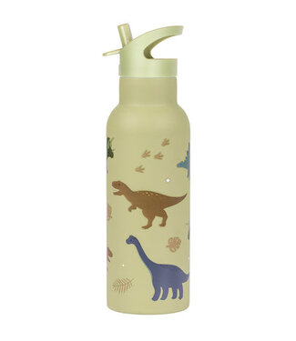 ALLC XL Rvs Drinkfles Dinosaurussen