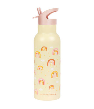 ALLC XL Rvs Drinkfles Regenbogen
