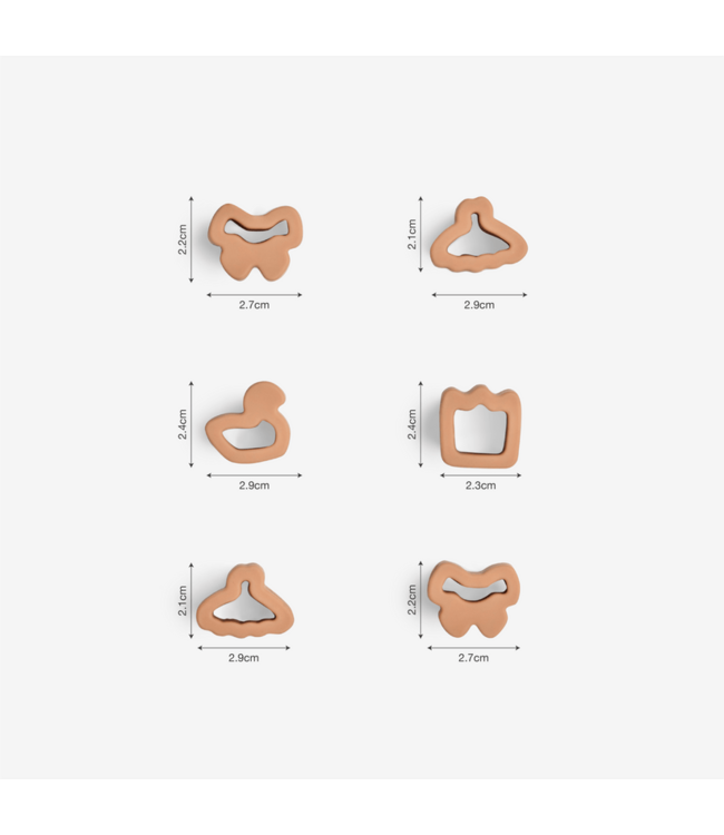 Citron Fruit Cutters Ballerina