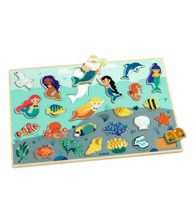 Djeco Puzzel Zee-22