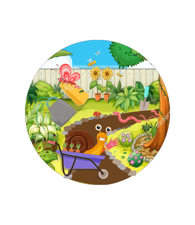 Jellystone Designs Sensory Tray Mat Garden