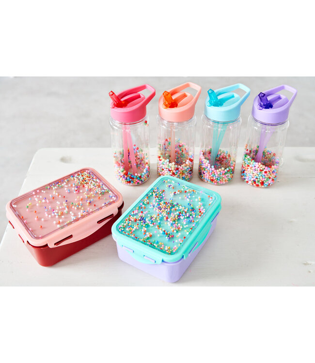 Petit Monkey Drinkfles Marcaron Pops Aqua