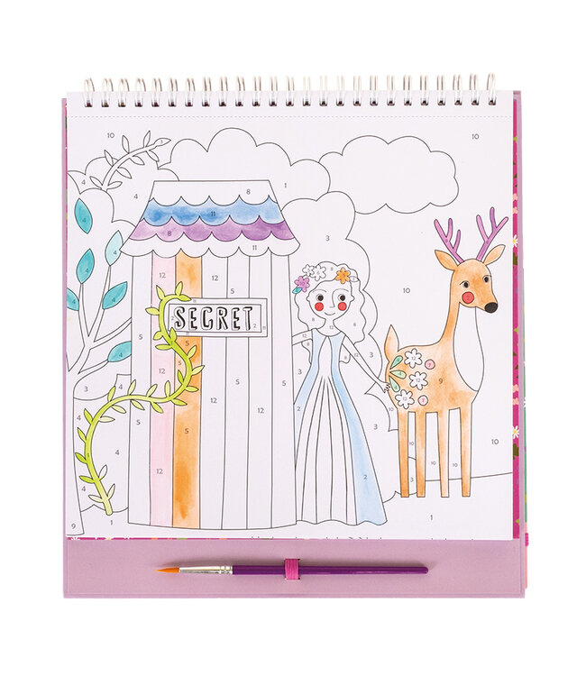 Floss & Rock Paint by Numbers Fairy