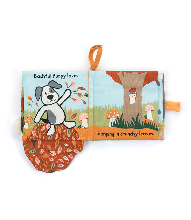 Jellycat Bashful Puppy Loves You Book