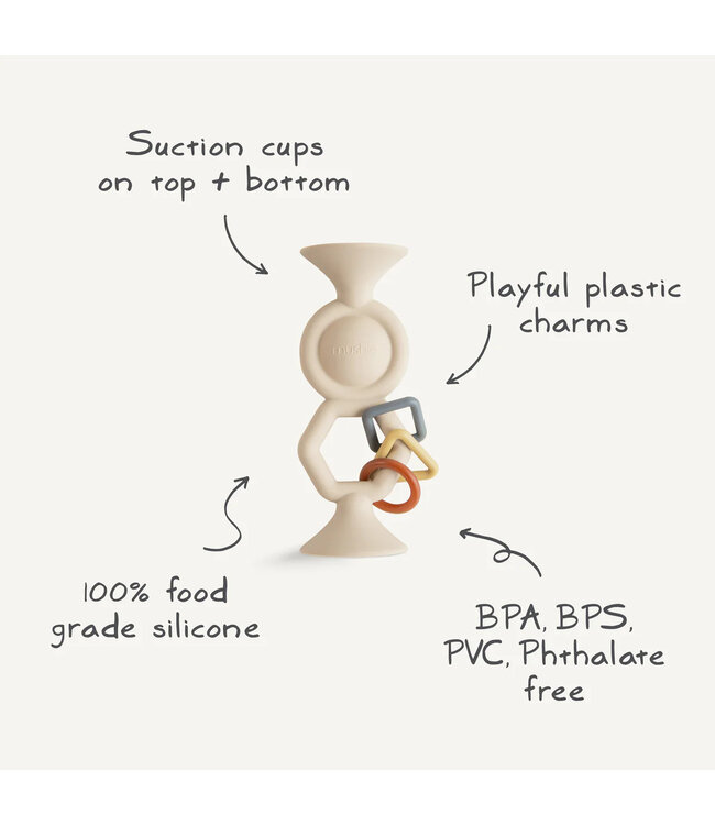 Mushie Hexapop Blush