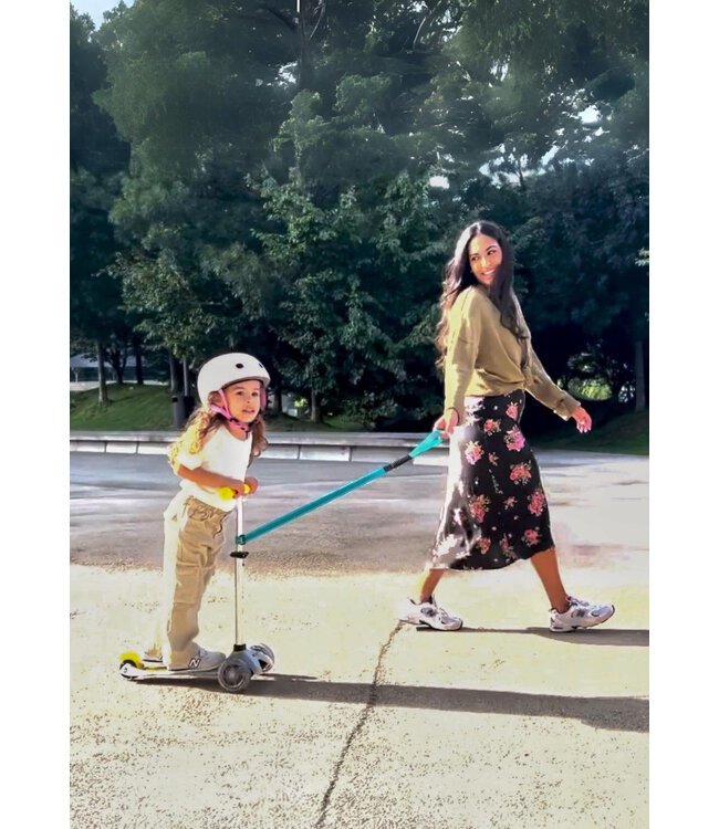 Micro-Step Elastische Stepriem Zwart