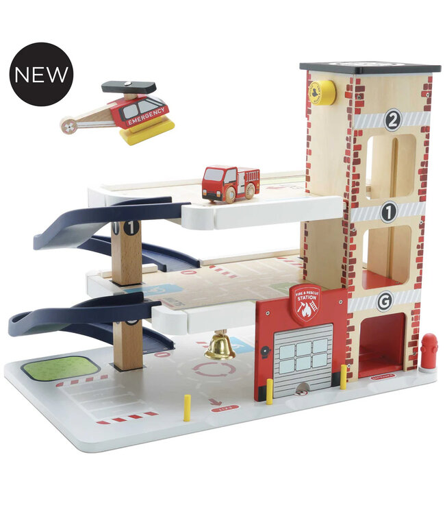 Le Toy Van Brandweer- en Reddingsgarage