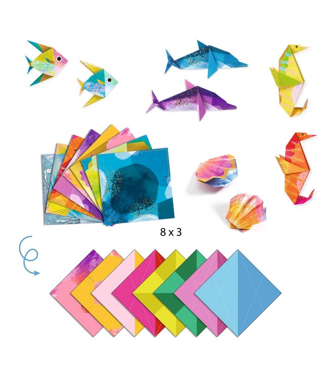 Djeco Origami Zeedieren