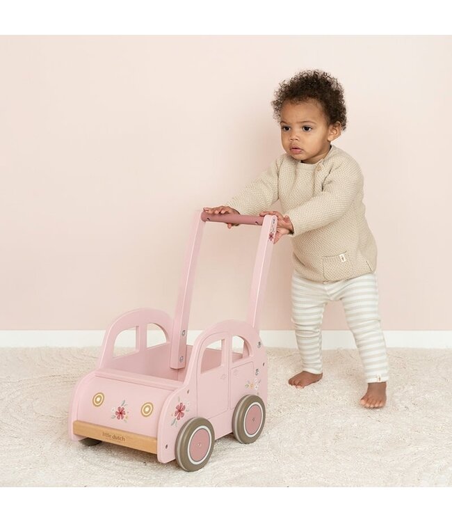 Little Dutch Loopwagen Roze