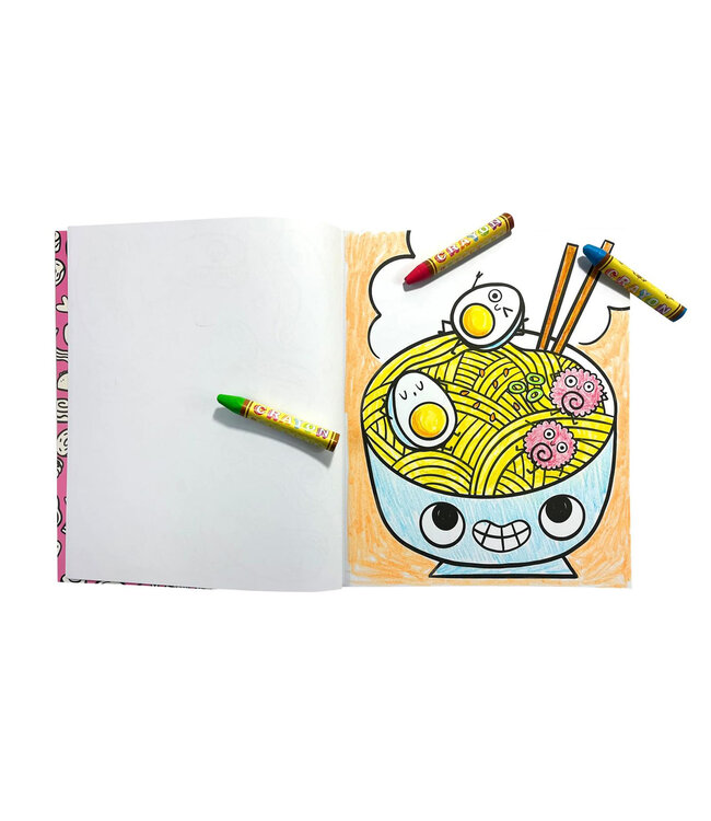 Ooly Kleurboek Happy Snacks