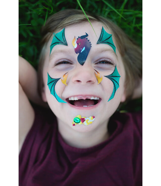 Great Pretenders Draak Gezicht Sticker