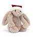 Jellycat Bashful Christmas Bunny