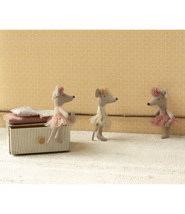Maileg Ballerina Muis Kleine Zus Wit