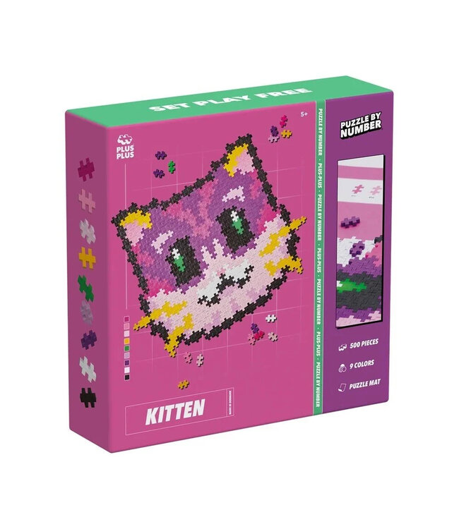 Plus-Plus Kitten