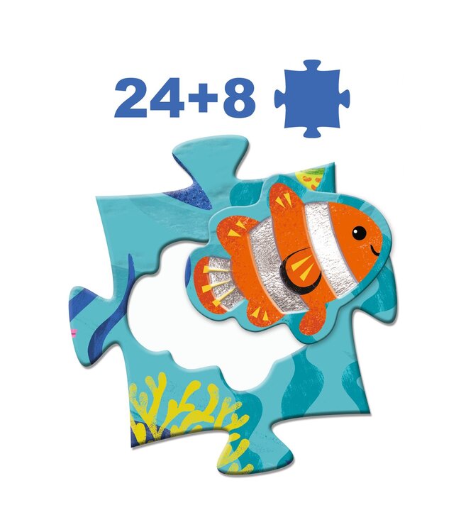 Djeco Puzzel Geant Sea - 24 stukjes