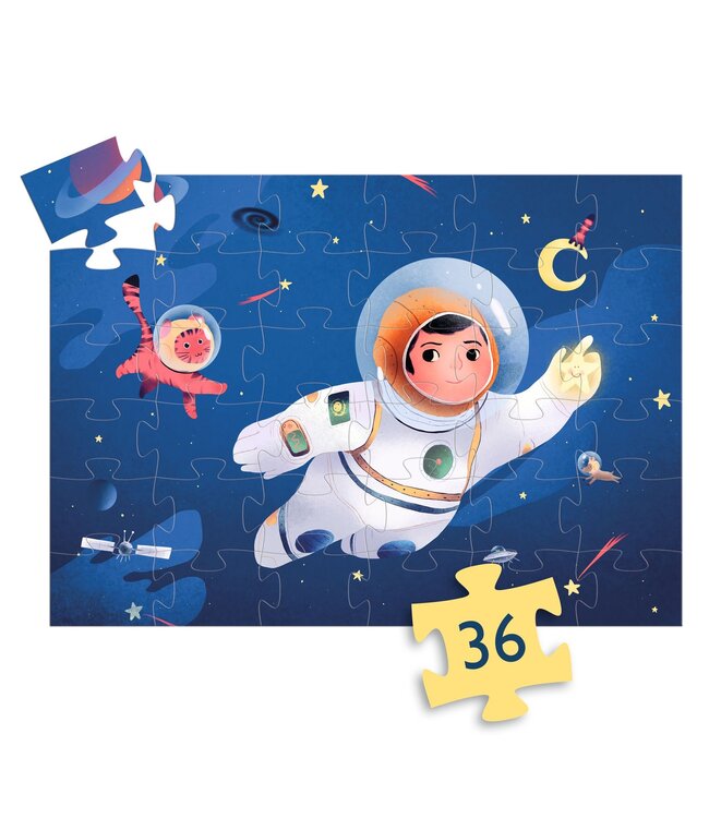 Djeco Puzzel Astronaut-36