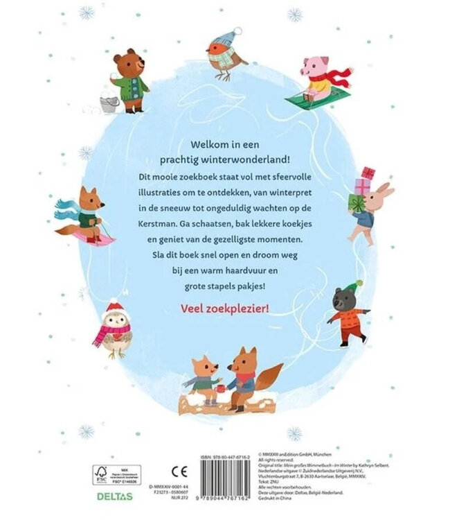 Deltas Het grote Winterpret zoekboek