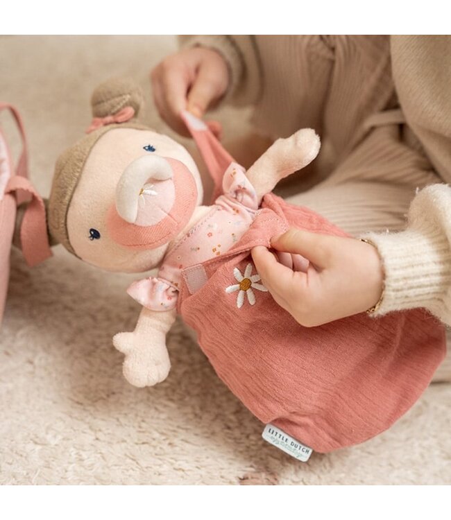 Little Dutch Babypop Rosa Little Pink Flowers