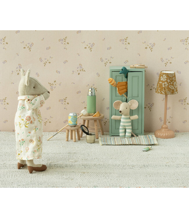 Maileg Kast Muis Blauw