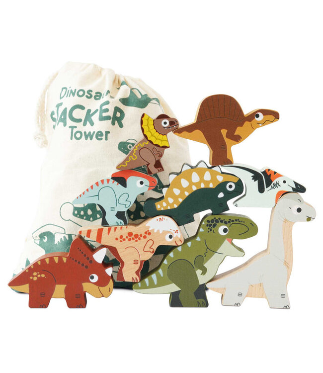Le Toy Van Stapeldieren Dinosaurs