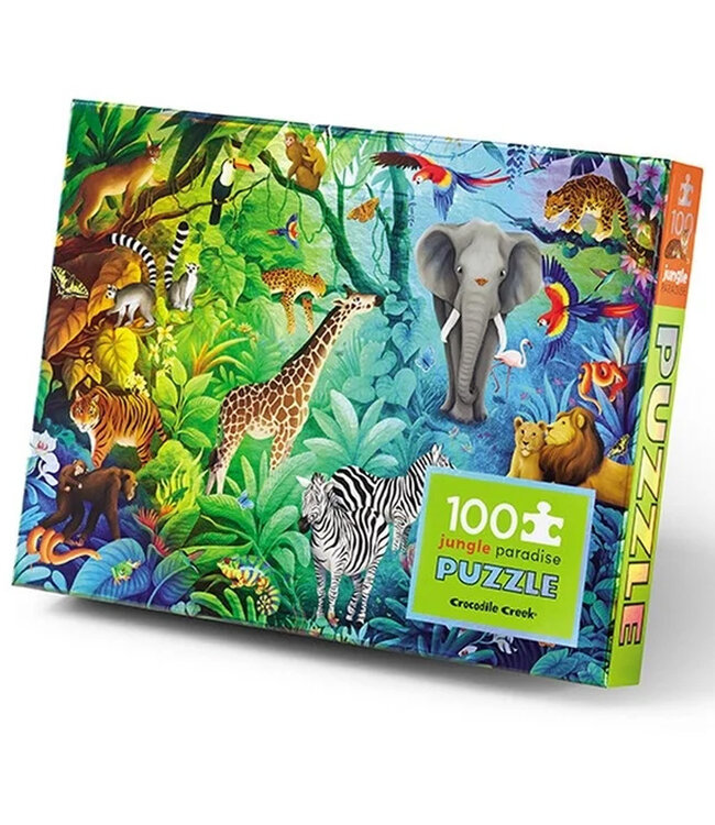 Puzzel 100 Jungle Holografisch