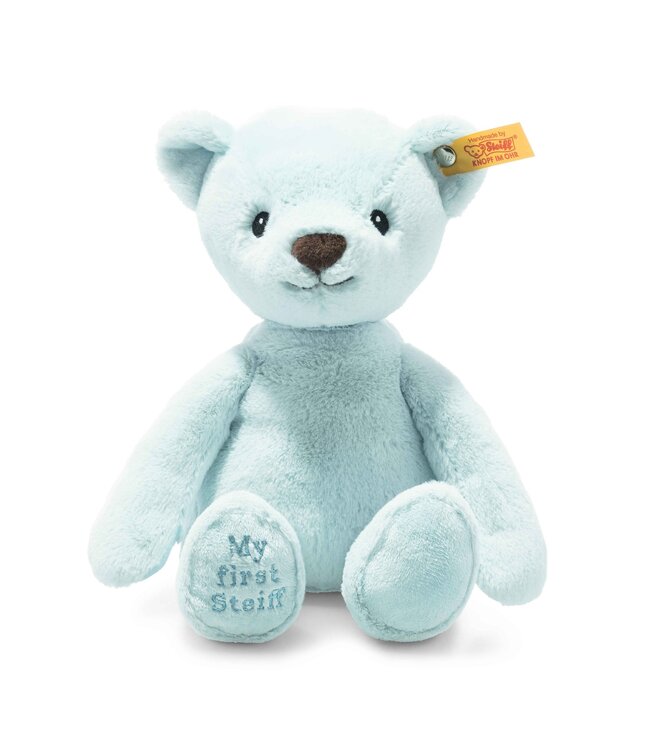 Steiff Steiff Eerste Teddybeer – Blauw 26 cm