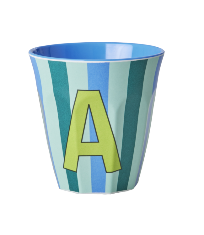 Rice Letter Beker Streep A