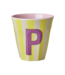 Rice Letter Beker Streep P