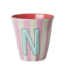 Rice Letter Beker Streep N