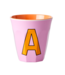 Rice Letter Beker A