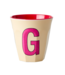 Rice Letter Beker G