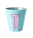Rice Letter Beker T
