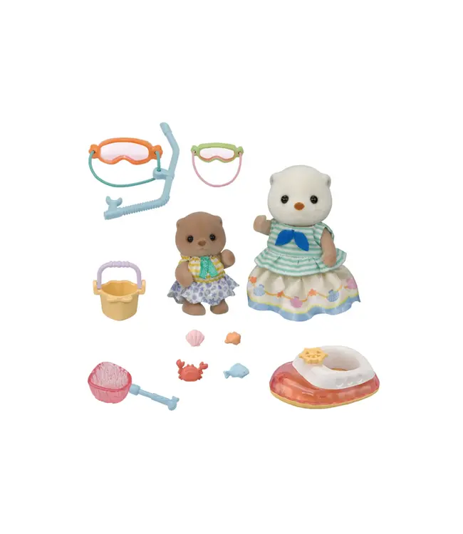 Sylvanian Families Zee Otter Zussen Snorkelset
