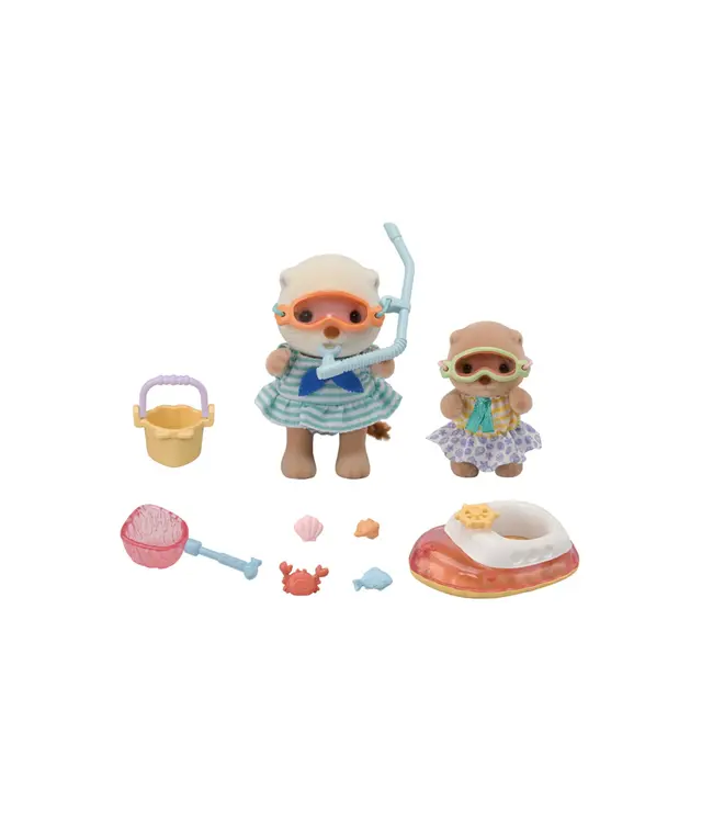Sylvanian Families Zee Otter Zussen Snorkelset