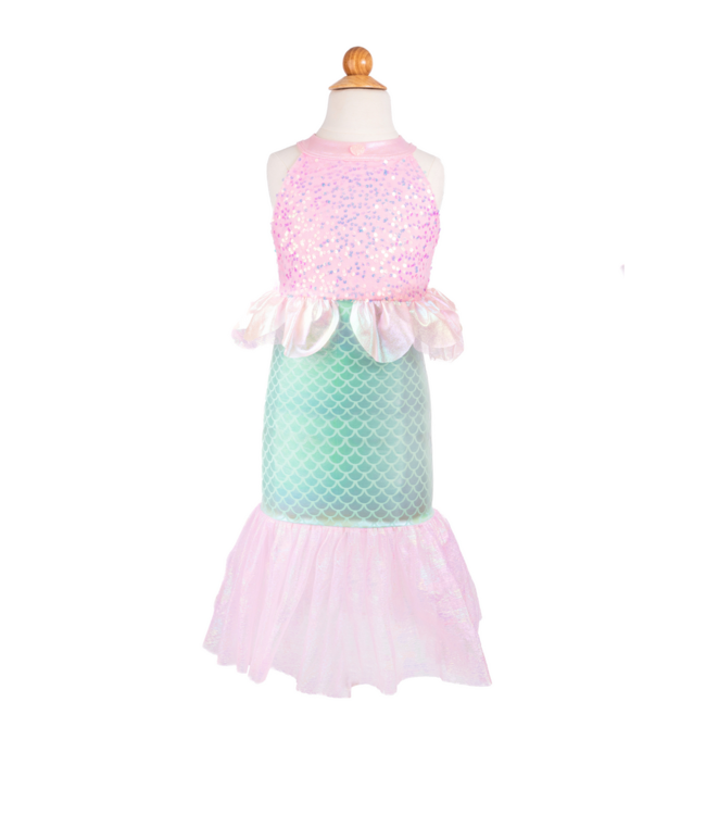 Great Pretenders Misty Mermaid Dress Roze 7-8